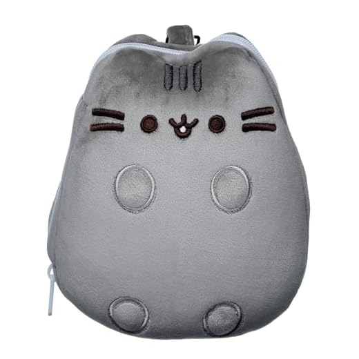 Puckator Coussin de Voyage Relaxeazzz Peluché 2-en-1 Avec Masque Yeux Pusheen-Chat Cojines, Acero Inoxidable, Multicolor, único