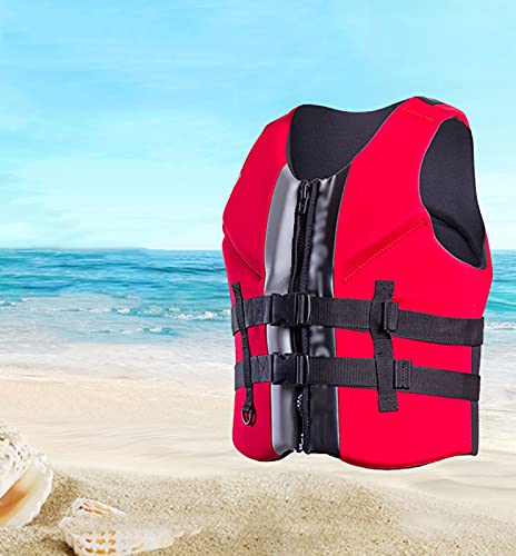 Reddingsvest, volwassenen/kinderen Drijvend reddingsvest Zwemvest Drijfvest, verstelbare veiligheidsriem Persoonlijk… - Image 3