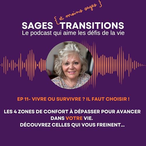 EP 11 - Vivre ou survivre ? Les 4 zones qui de confort &agrave; d&eacute;passer pour avancer dans votre vie.