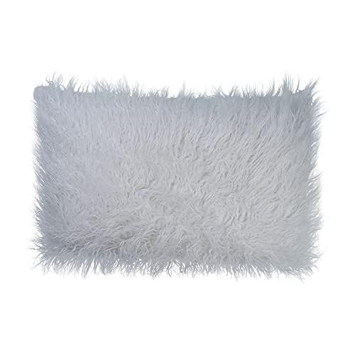 Hugo Frosch Designkissen Flokati mit Öko-Wärmflasche 2,0 l