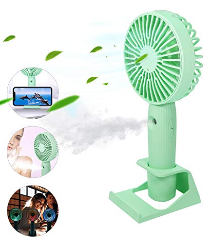 Misting Personal Fan, DeepDream Mini Handheld Fan, Small Portable Spray Fan Speed Adjustable