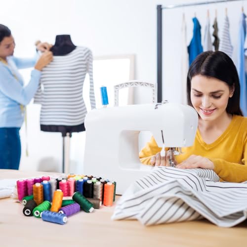 Kit de 60 hilos de coser Tosnail, 400 yardas cada uno miniatura 4