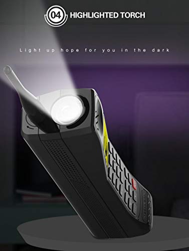 Image of Kechaoda Plastic Winsome 888 Triple SIM Retro Style Standby Mobile Phone (Black)