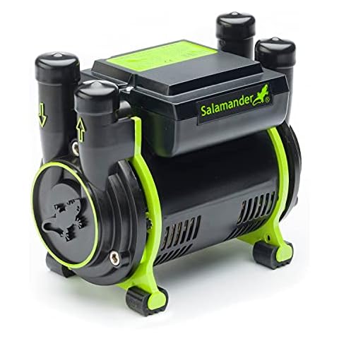 Salamander Pumps - CT60 Bathroom Pump - 1.8 Bar Pressure - Twin End - Suitable for Positive Head, Gravity Fed Systems Only - Crossover Technology - WRAS Approved Cover