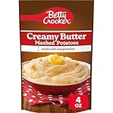 Betty Crocker Creamy Butter Mashed Potatoes, Made with Real Potatoes, 4 oz