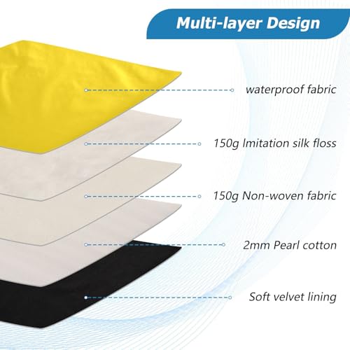 Funda para portátil 13-13.3 pulgadas impermeable dorada miniatura 4