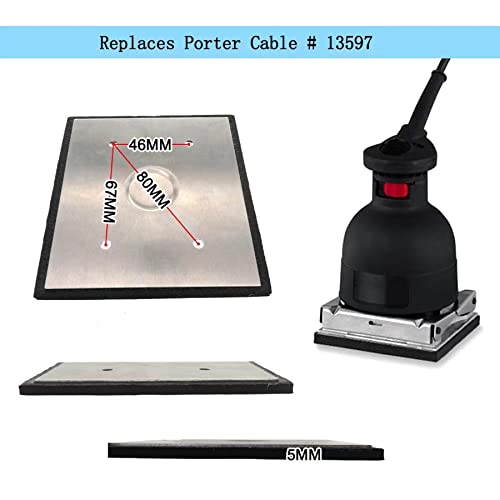 Standard Replacement Pad for Porter Cable Sander Model 330 - Thumbnail 3