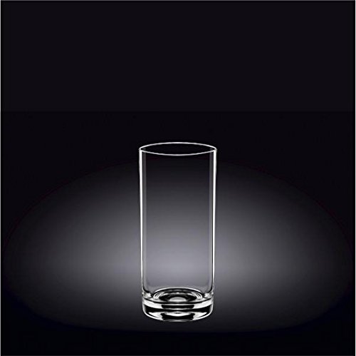Wilmax WL-888024/6A Long Drink Glass, 390 ml Capacity, Pack of 6