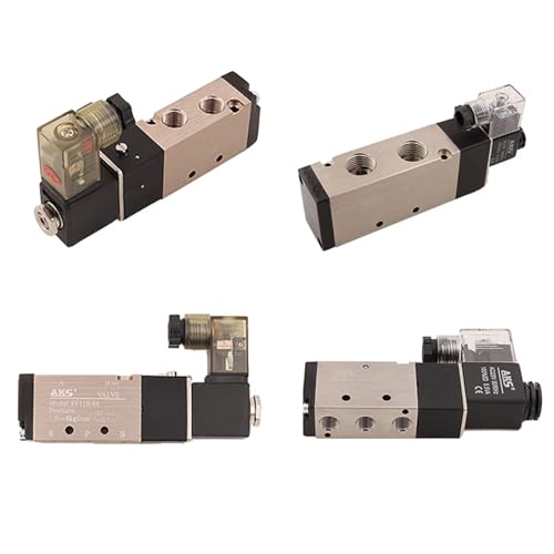 Vanne électromagnétique pneumatique de commande d'air 3 voies 2 positions AC110V