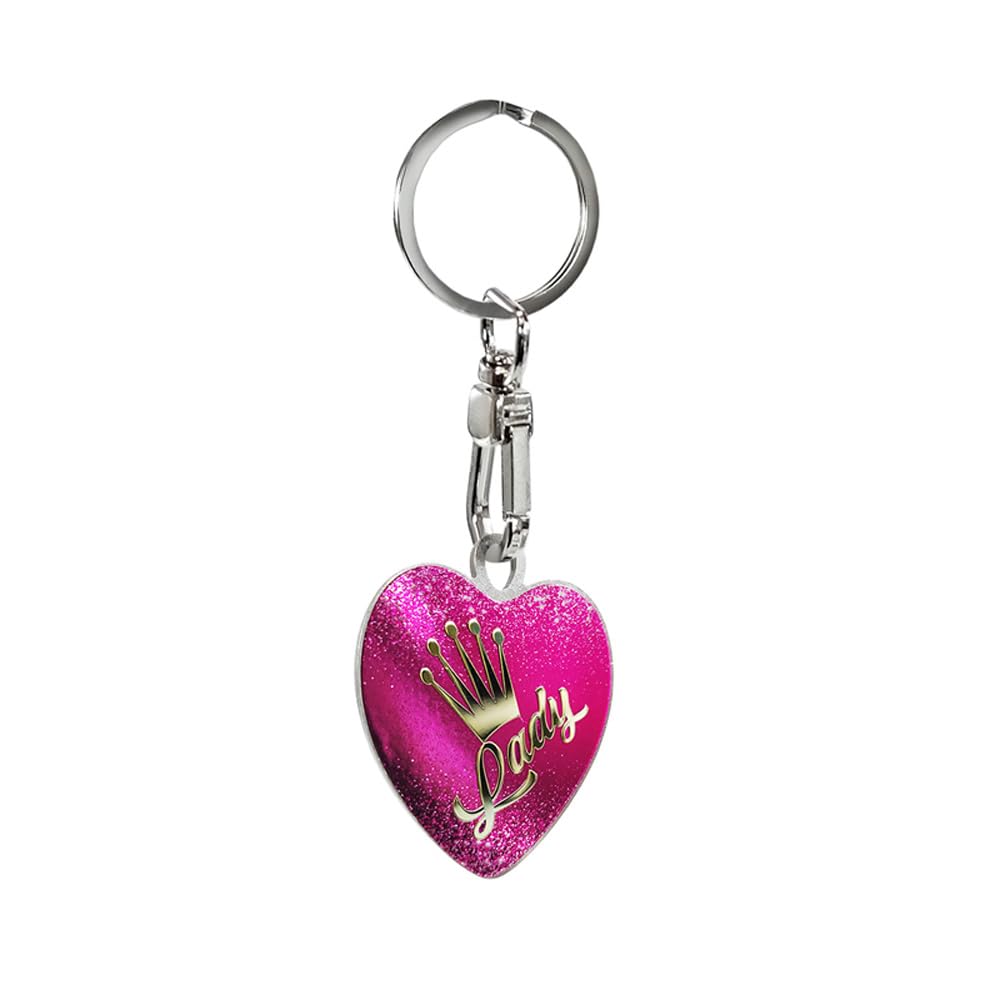 Avisa Stainless steel key chain - Lady Heart
