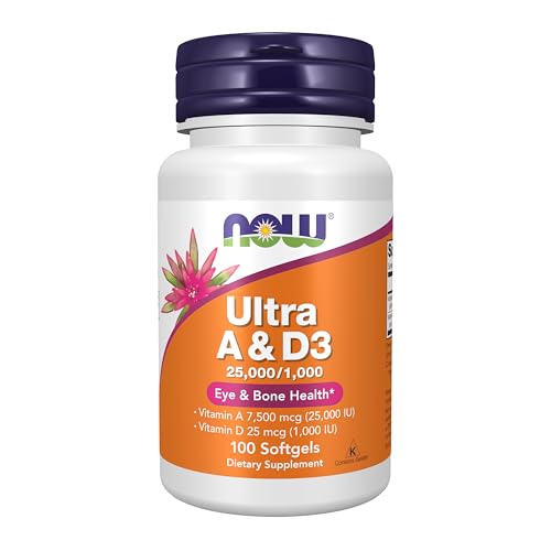 NOW Foods, Vitamin A, 10,000 IU, 100 Softgels