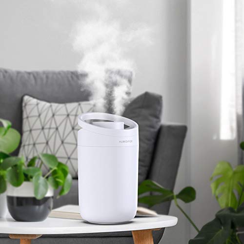 Humidificateur D'Air 5L Ultrasonique - Silencieux (28dB), Recharge Par Le Haut - Pour Chambre Et Bébé