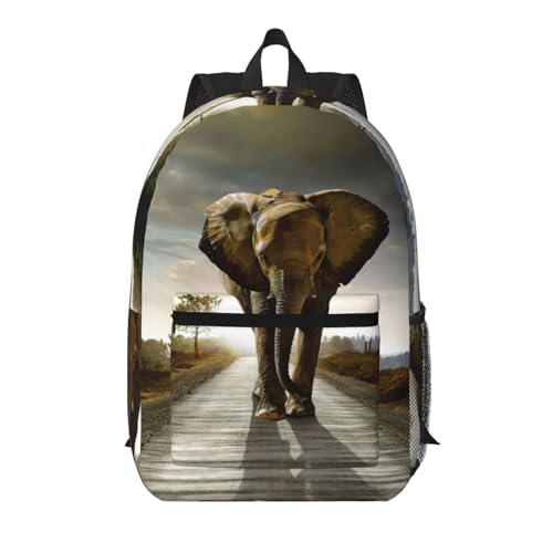 Sac à dos école éléphant 3D pour soulager vos épaules au quotidien