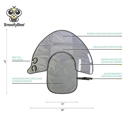 snoofybee portable changing pad