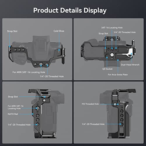 Image of SmallRig Cage for Canon EOS R50 4214