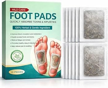 (30 Pieces) 100% Herbal And Gentle Ingredient Detox Foot Pads, 30 Pieces, Natural Ingredients for Sleep AidPain Relief, Toxin Removal with Bamboo Vinegar and Acupoint Micro-Massage Technology detox foot patch (PACK OF 3)-image-35