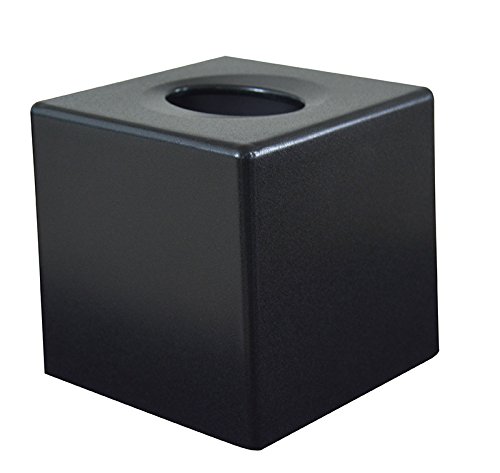 Corby Devon Cube Hotel Tissue Box Cover in Black