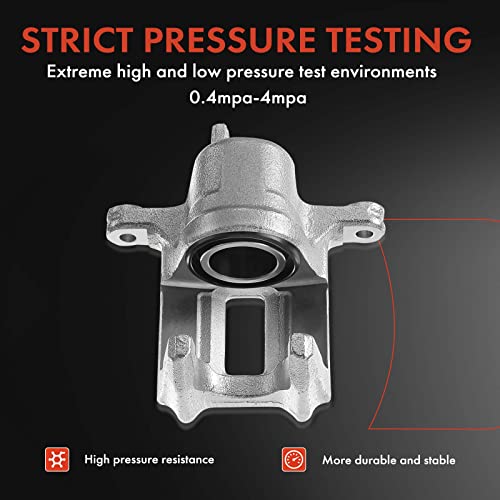 Image of A-Premium Front Left Driver Disc Brake Caliper without Bracket | Compatible with BMW Models - E60 Series, 525i 2004-2006, 528i 2008-2010, 530i 2004-2007, l6 2.5L /l6 3.0L