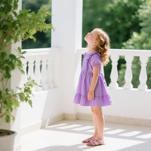 Image of GINFIVE Toddler Girls Sandals Girls Toddler Sandals Little Girls Kids Shoes