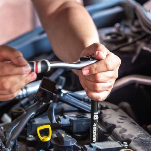 Image of 3 /4 inch Drive Impact Extension Bar, 16 Inch Length Socket Extension, CR-V Steel, Narrow and Deep Areas in Automobile Maintenance, Mechanical Assembly or Industrial Operations