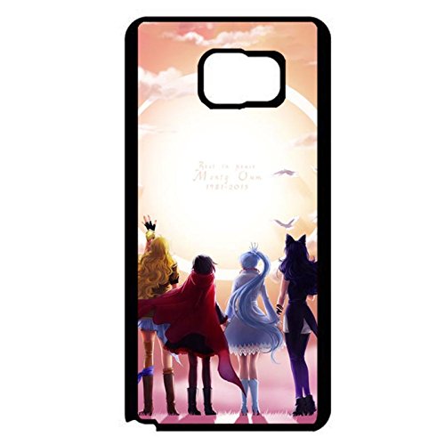 RWBY Phone Case for Samsung Galaxy Note 5 Graceful Perfect Anime Theme Pattern Cover Shell RWBY Design Back Cover
