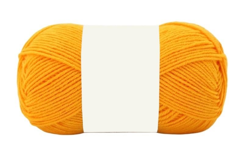 Fil mélangé coton à 3 épaisseurs pour crochet | Lot de 5 rouleaux de 40g et 120m