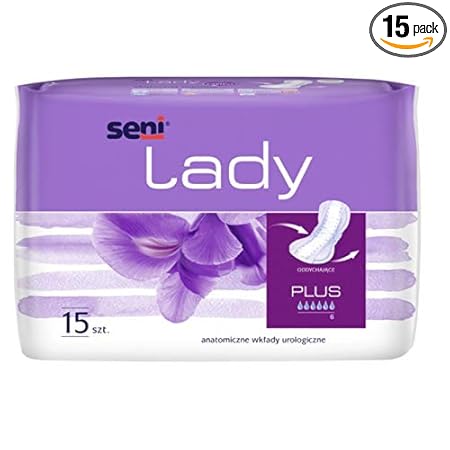 Seni Lady Bladder Control Pads Plus-15 Pieces
