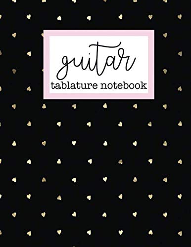 Tablature guitare cahier 140 pages grand format pour composer vos chansons