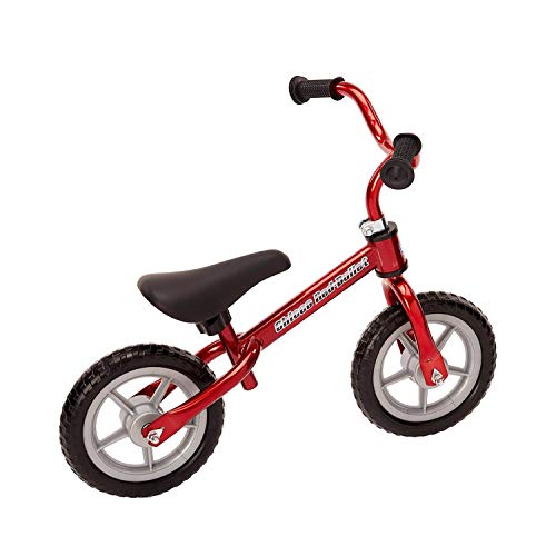 Chicco-Red-Bullet-Loopfiets-2-tot-5-Jaar-Kinderfiets-Zonder-Pedalen-Ontwikkel-Evenwicht-Verstelbaar-Stuur-en-Zadel-Rood
