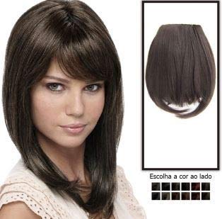 Franja Falsa com tic tac aplique fibra japonesa