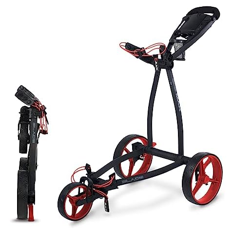 Big Max Blade IP Golf Push Cart - Phantom Red Cover