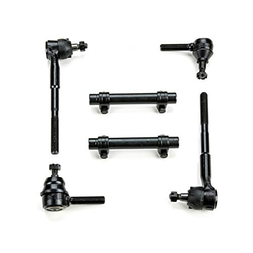 A-RESTO-PARTS Tie Rod End Steering Rebuild Kit Compatible With Chevrolet Full Size Vehicles, OEM Spec Replacements, 6 Piece Kit (YEARS: 1955-1957)