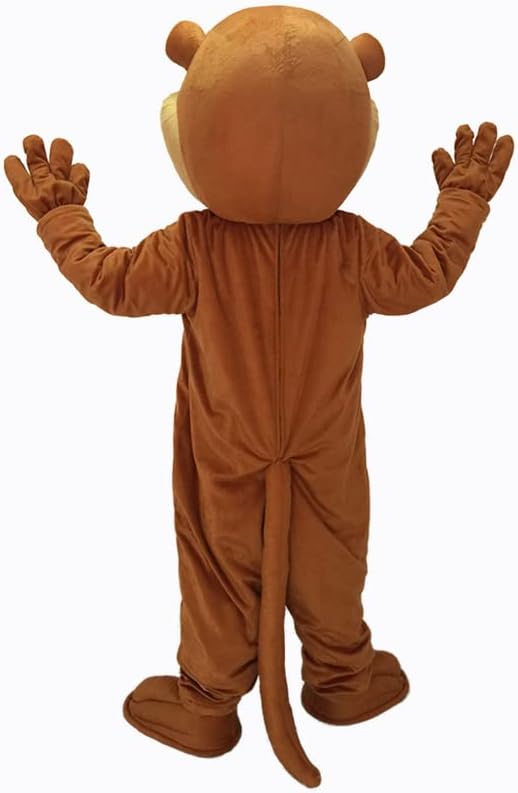 Brown Ollie Otter Mascot Costume Cartoon Adult Mascot Costume Mascot Suit for School, Team, Sports Events, Parties & Advertising