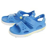Crocs Crocband II Sandal PS, Boys Open-Toe Sandals, Blue (Ocean/Tennis Ball Green), 5 (20/21 EU)