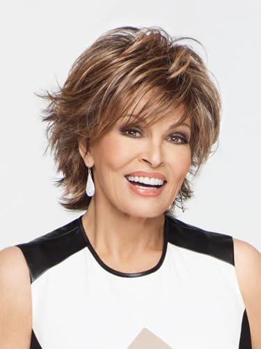 Webshaiy Pixie Cut Wig With Bangs