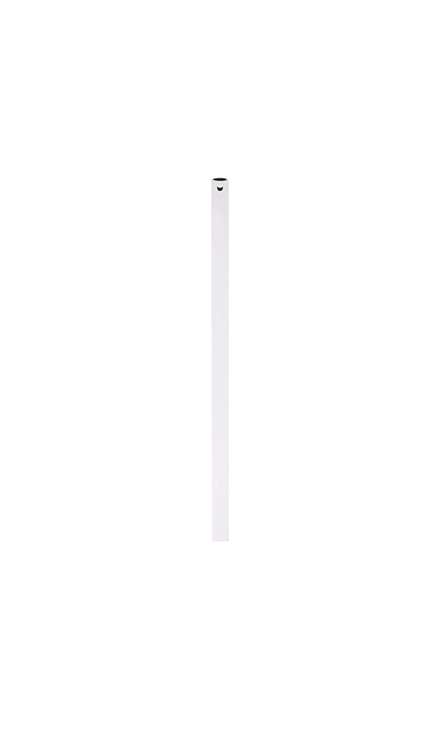 Alements Store Ceiling Fan Down Rod 2 Feet (24 Inch) (Powder Coated White) Fan Hanging Rod Fan Pipe High Durability, Heavy Duty - 1 piece (White color)-image-5