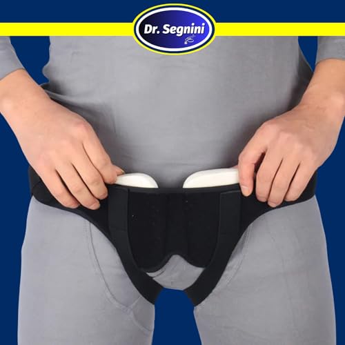 Faja de soporte para hernia inguinal doble ajustable unisex miniatura 3