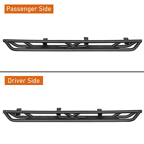 U-Box Gladiator Side Steps Tubular Running Board Nerf Bar For 2020 2021 2022 2023 Jeep Jt Gladiator P/U Trucks #TOP5