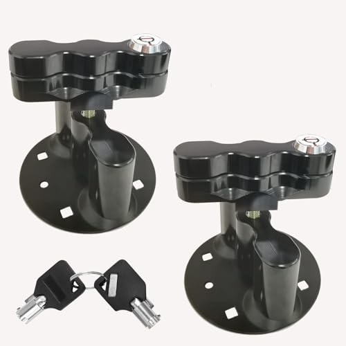 RX-LOX-PM Mount Lock 2 Pack with Keys Compatible with Rotopax Standard Water Container Gasoline Pack Storage Box Fuel Pack - Sturdy and Durable