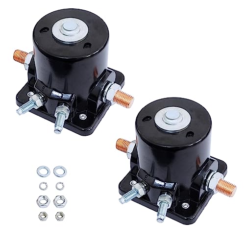 2X Starter Relay Solenoid Switch 12V para Johnson Evinrude Motor Fuera de Borda OMC Mercury Sierra Marine 18-5808 3217124 380095 383622 389398 389493 395419 47886 47886T 582708 586180 SMR6003 miniatura 1