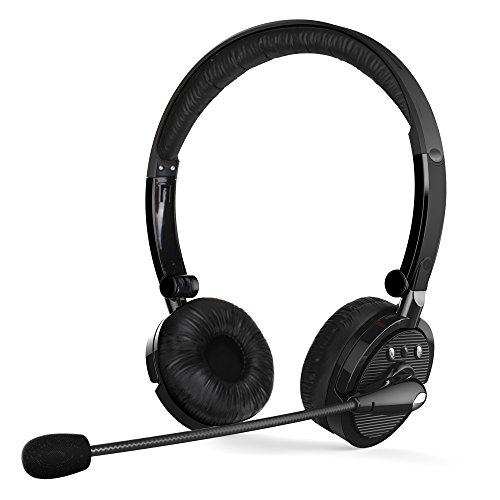 CISNO Over The Ear Wireless Bluetooth Foldable Headset, Noise Cancelling Crystal Clear Headphones