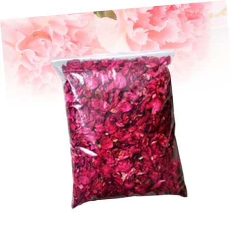 Healifty pétalos de rosa secos naturales para baño y decoración miniatura 5