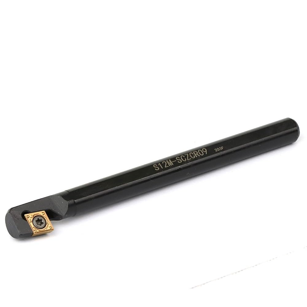 Porte-outils de tournage interne pour tour S08K S10K S12M S16Q S20R S25S SCZCR06 SCZCR09 SCZCL06 SCZCL09 Barre d'alésage pour inserts en carbure CCMT (S20R-SCZCR09) (S16Q-SCZCR09)