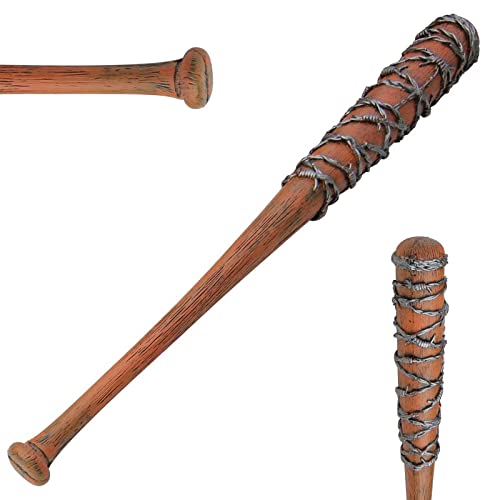 LALAPORT 36 Inch Walking Foam Bat with Barbed Wire for Replica Costume Cosplay Halloween LARP and Collection