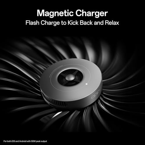 Image of Oppo AIRVOOC 50W Magnetic Charger for iOS and Android, Type-C, 50W Max Output, Multiple Cooling Technologies