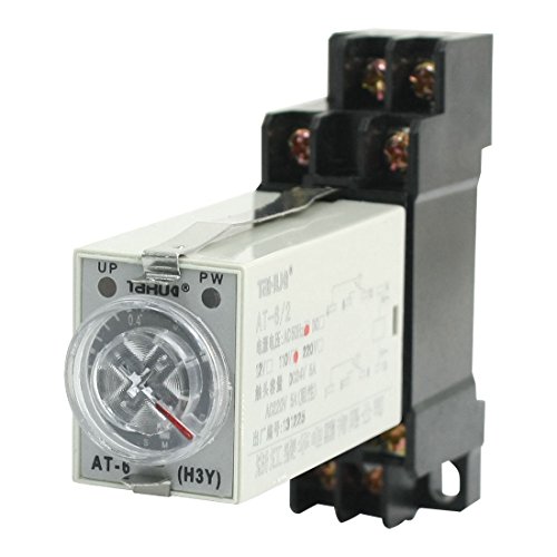 IIVVERR AC 110V 5A 8 Pin DPDT 1 Sec Power On Delay Operation Timer Time Relay (AC 110V 5A 8 Pin DPDT 1 Sec Power On Delay Operation Timer Time Relay
