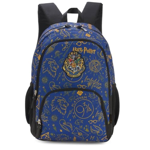 Mochila Escolar Harry Potter para Notebook MJ46762HP