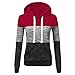 Produktbild ESAILQ Mode Damen Hoodie Sweatshirt mit Kapuze Mantel Zipper Jacke(S,Gelb)