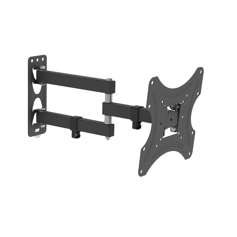 GW Brands Adjustable Wall Mount Bracket - Rotatable TV Stand | 26-50" | Max 30kg | Easy Installation Steel | Suitable for Study & Meeting Rooms