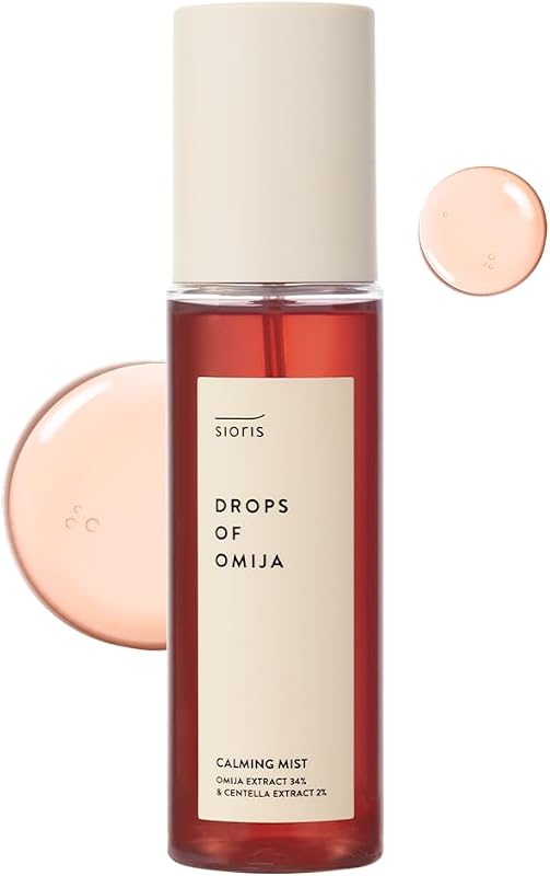 Bruma facial SIORIS com sérum de omija, 34% de extrato orgânico